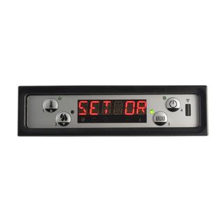 Micronova 4 button LED pellet control panel 