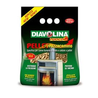 Πέλλετ καθαρισμού Spazzacamino Diavolina